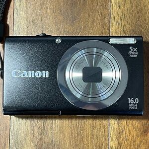 Canon Power Shot A2300 Black Digital Camera with 16 Megapixels and 5x Zoom